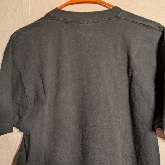 Magic Johnson T's Graphic Black T-Shirt Michael Jordan Fruit Of The Loom Vintage - Picture 9 of 10